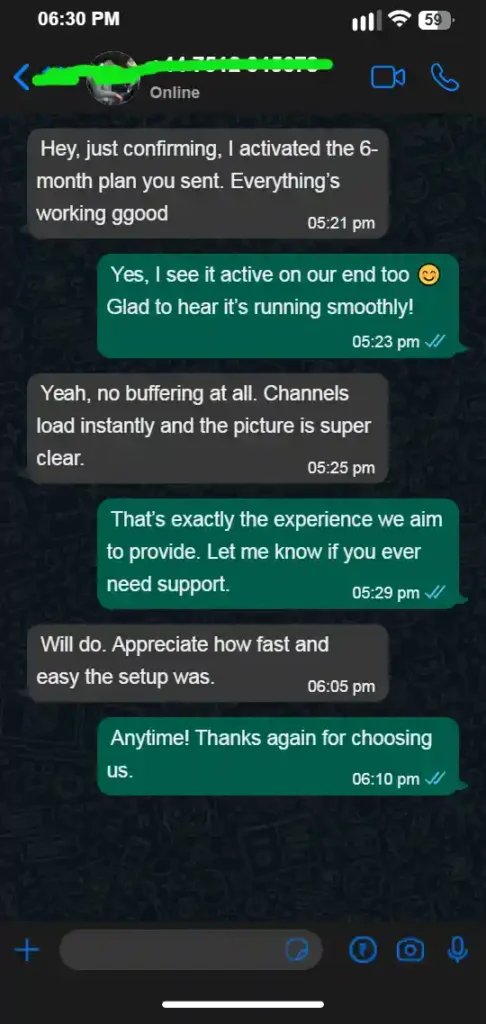 Viking IPTV WhatsApp review 10