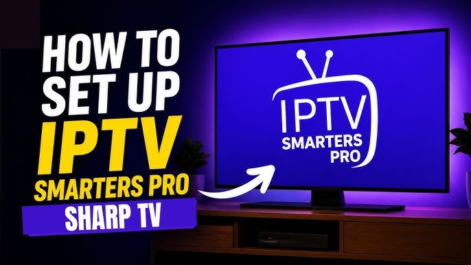 IPTV Smarters Pro app interface on smartphone